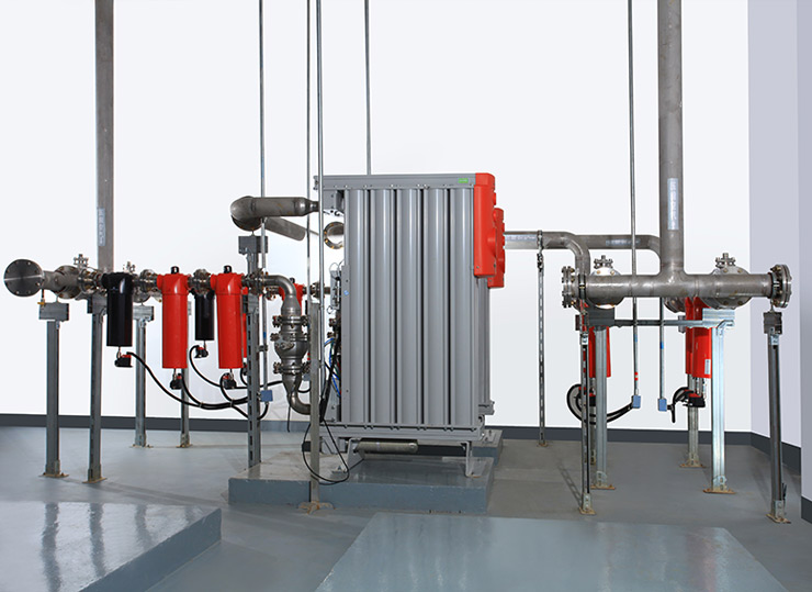 壓縮空氣無熱再生系統